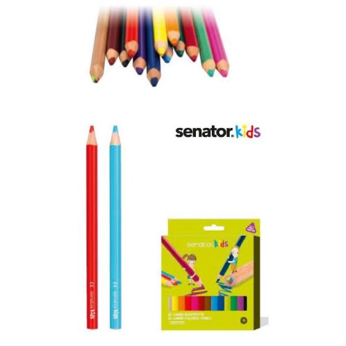 SENATOR KIDS JUMBO CERUZA KÉSZLET 12+1 DB-os 